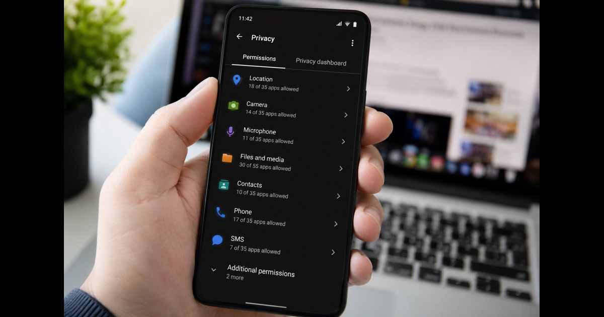 how to check what data an app collects
